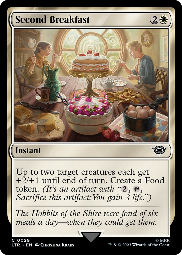 Second Breakfast (LTR-029) - The Lord of the Rings: Tales of Middle-earth Foil