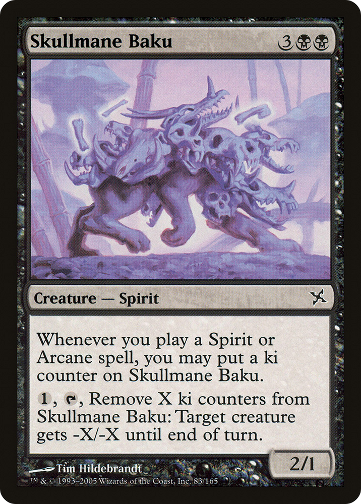 Skullmane Baku (BOK-083) - Betrayers of Kamigawa Foil