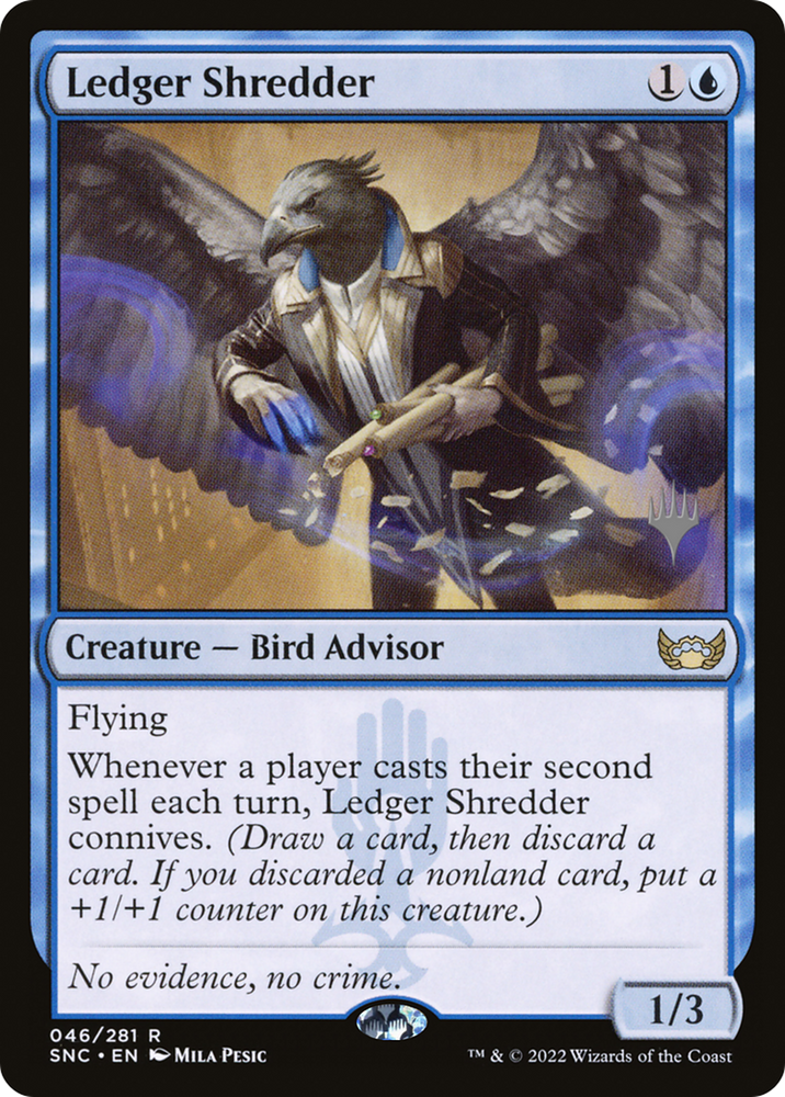 Ledger Shredder (PPSNC-46P) - Streets of New Capenna Promos