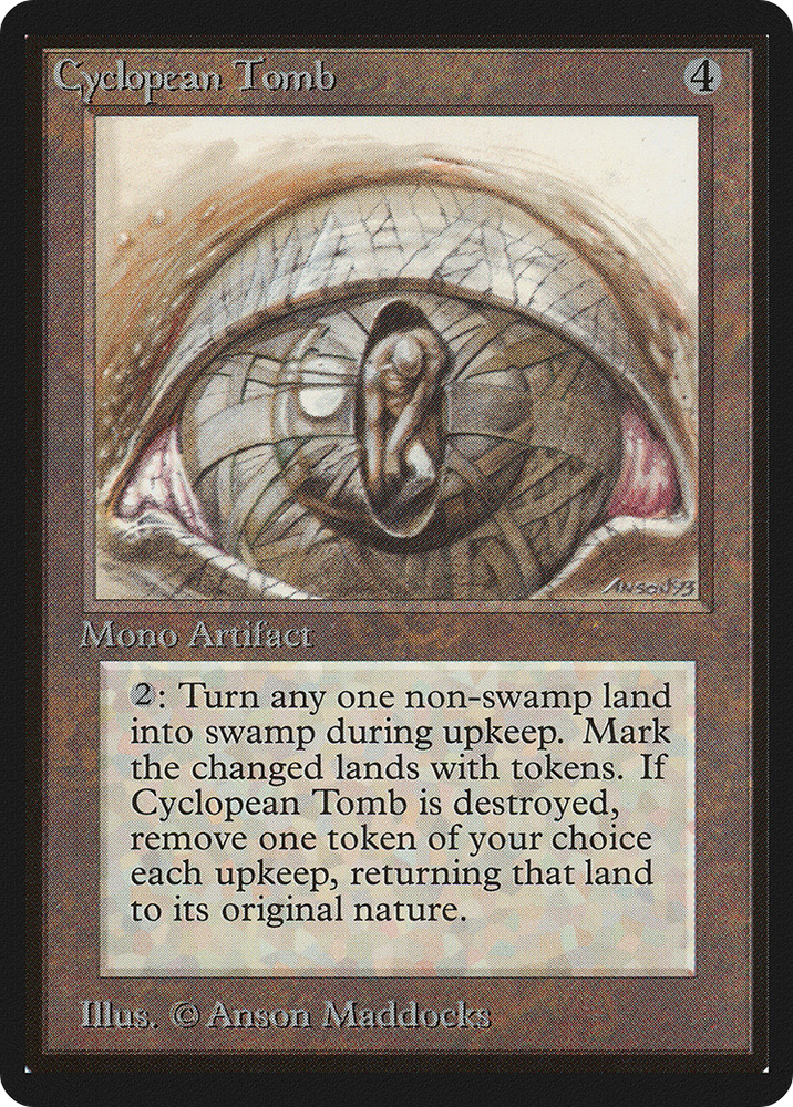 Cyclopean Tomb (LEB-) - Limited Edition Beta