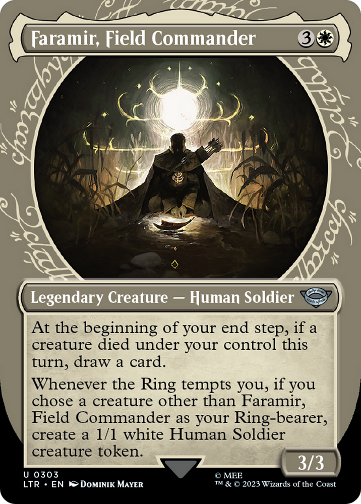 Faramir, Field Commander (Showcase) (LTR-303) - The Lord of the Rings: Tales of Middle-earth: (Showcase) (Borderless) Foil