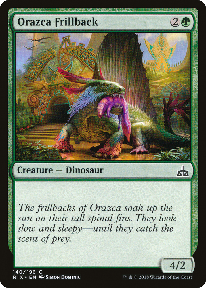 Orazca Frillback (RIX-140) - Rivals of Ixalan