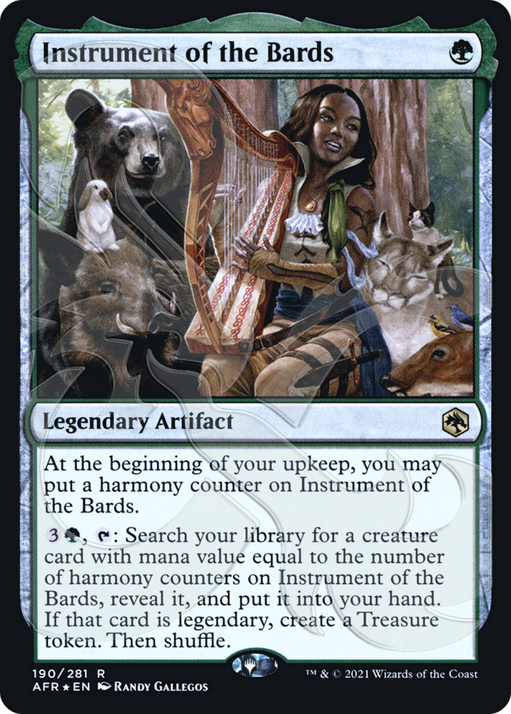 Instrument of the Bards (AFR&-190) - Adventures in the Forgotten Realms Promos Foil