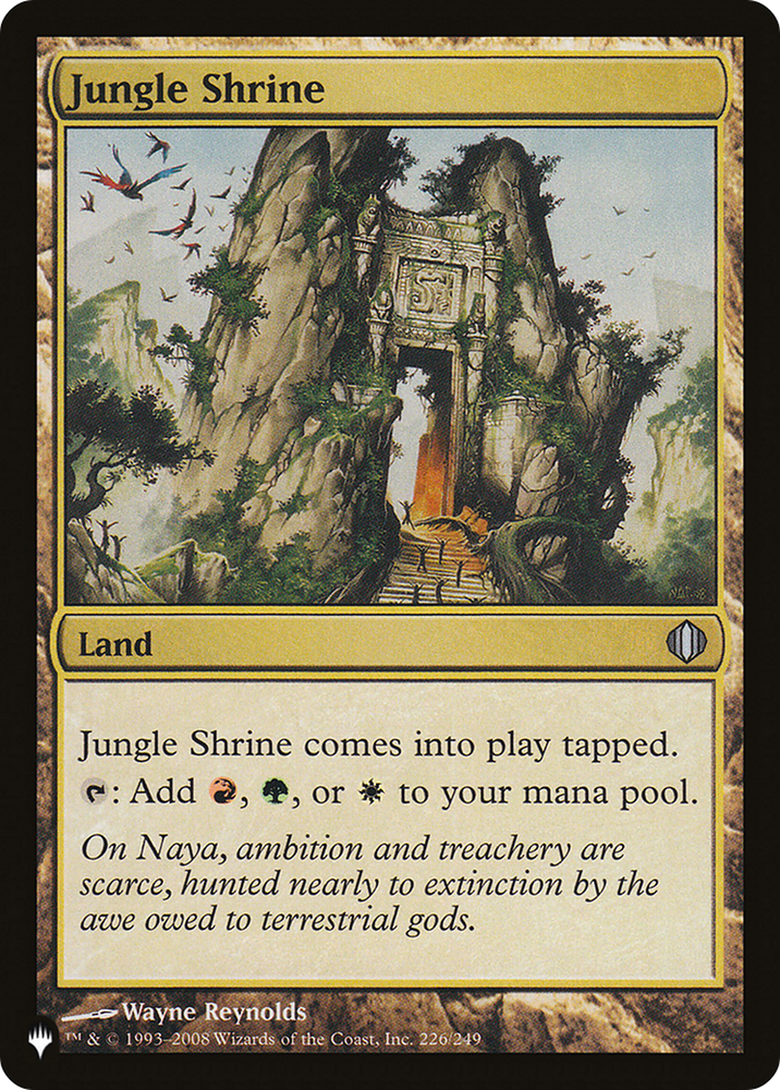 Jungle Shrine (ALA) (LIST-226) - The List