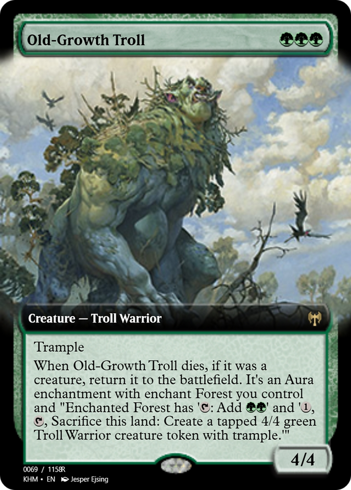 Old-Growth Troll (PRM-88338) - Magic Online Promos Foil