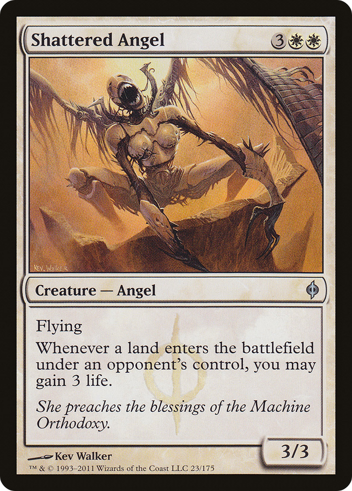 Shattered Angel (NPH-023) - New Phyrexia Foil
