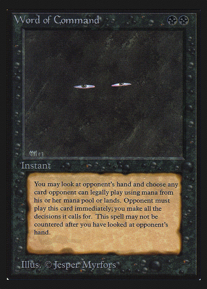 Word of Command (CE) (CED-137) - Collectors' Edition