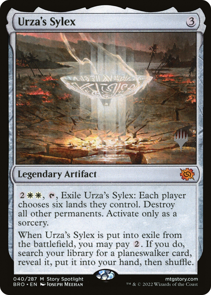 Urza's Sylex (PPBRO-040) - The Brothers' War Promos Foil