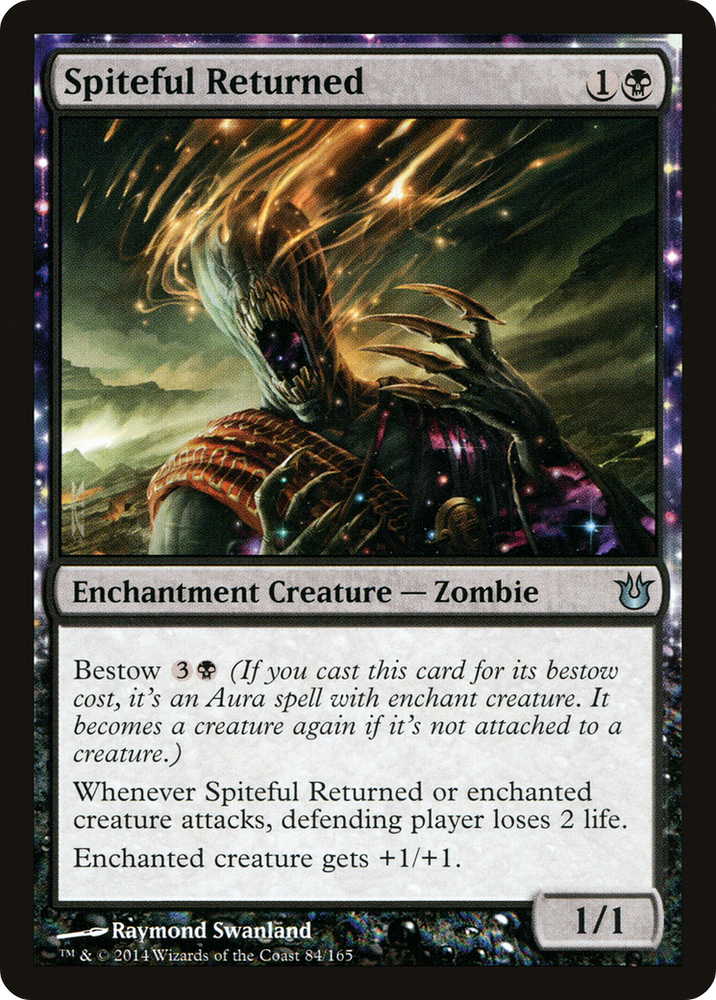 Spiteful Returned (BNG-084) - Born of the Gods: (enchantment) Foil