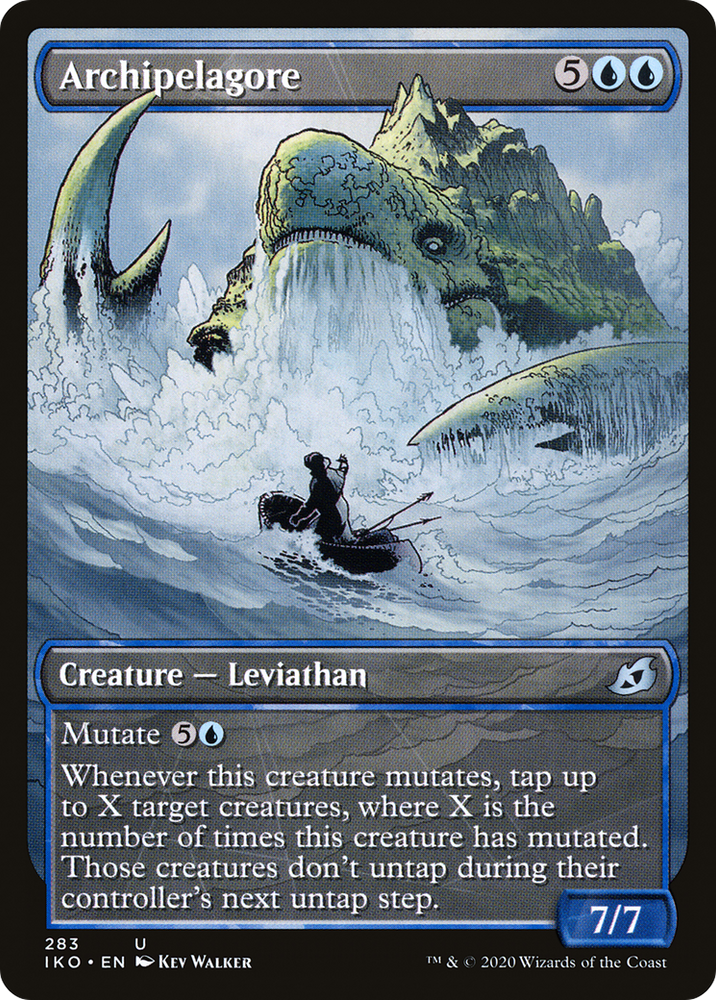 Archipelagore (Showcase) (IKO-283) - Ikoria: Lair of Behemoths: (Showcase) Foil