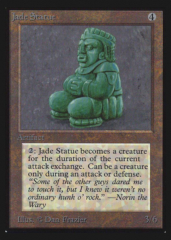 Jade Statue (IE) (IED-254) - Intl. Collectors' Edition
