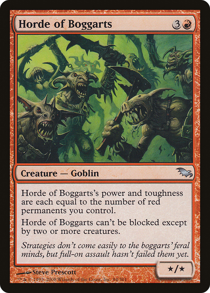 Horde of Boggarts (SHM-094) - Shadowmoor