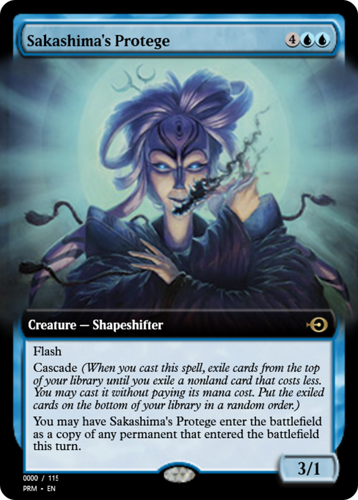 Sakashima's Protege (PRM-86038) - Magic Online Promos