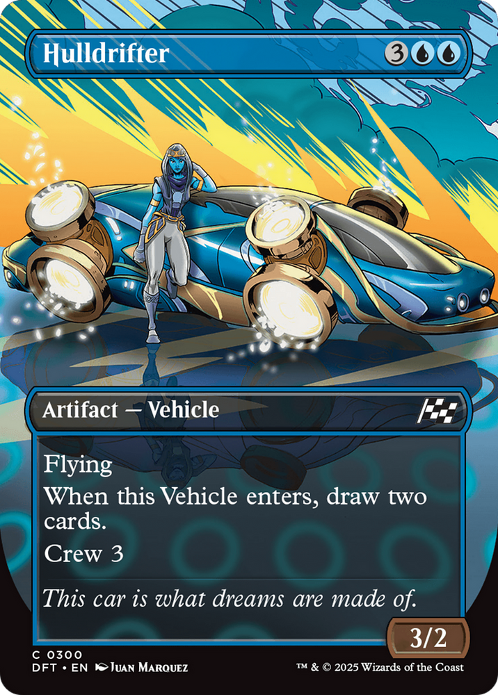 Hulldrifter (DFT-300) - Aetherdrift (Borderless) Foil