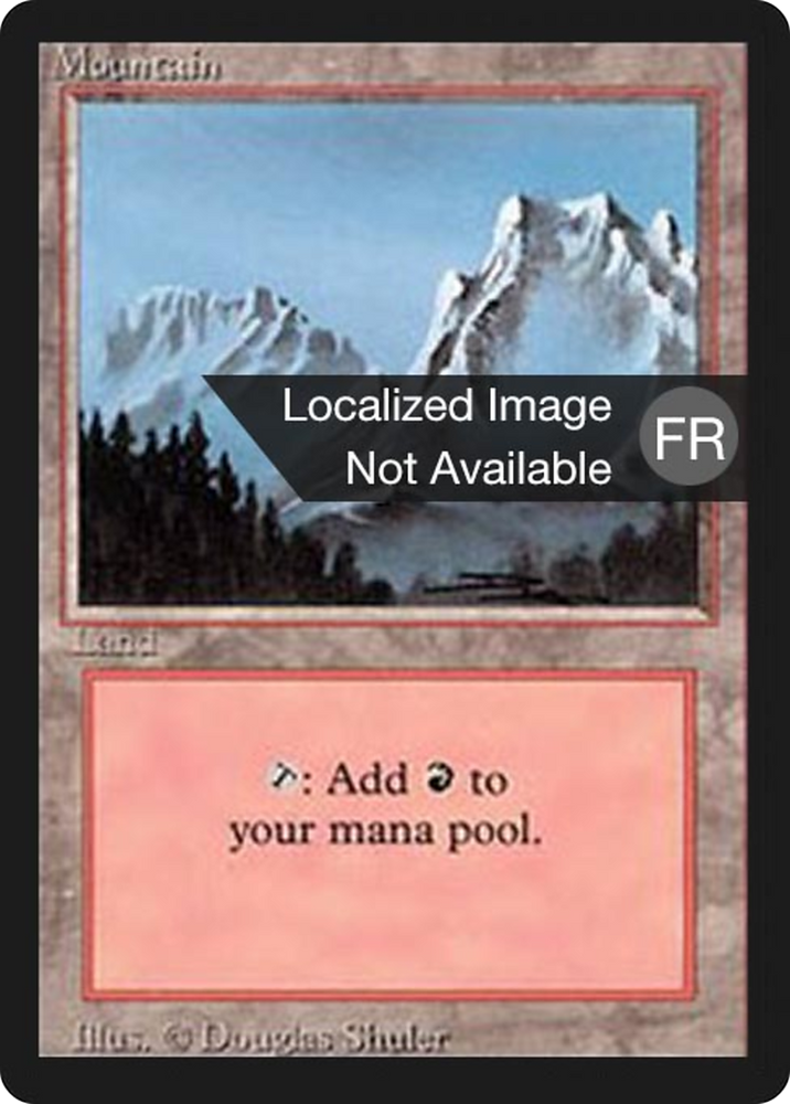 Mountain (B) (FBB-302) - Foreign Black Border