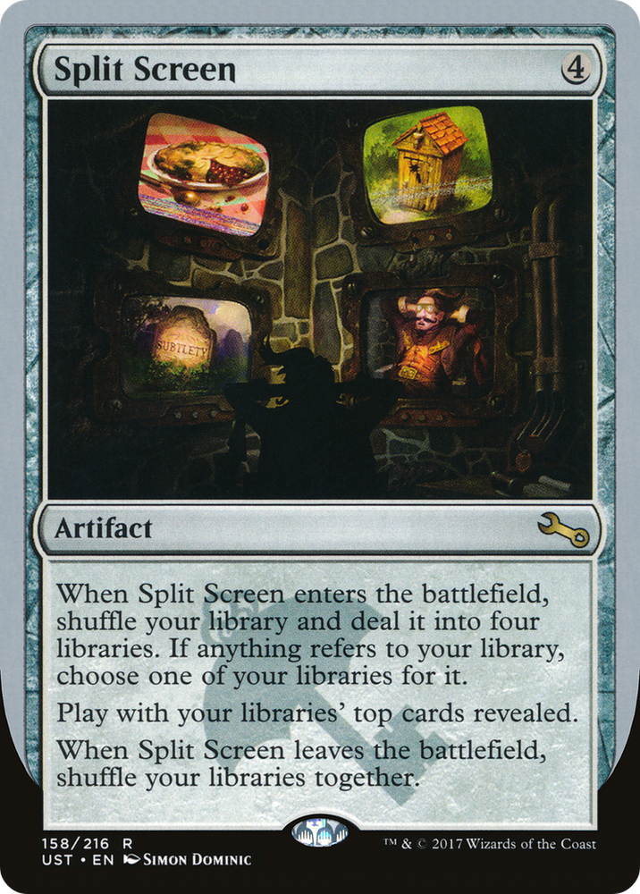 Split Screen (UST-158) - Unstable Foil