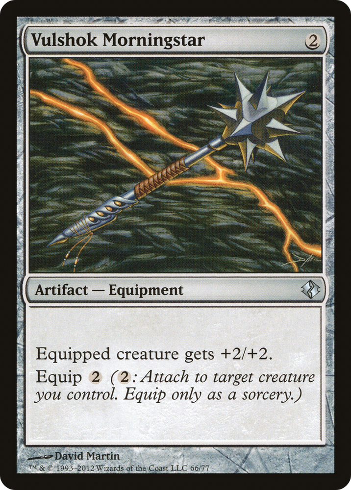 Vulshok Morningstar (DDI-066) - Duel Decks: Venser vs. Koth