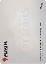 Inquisition of Kozilek // Inquisition of Kozilek (ASTX-071) - Strixhaven Art Series (Borderless)