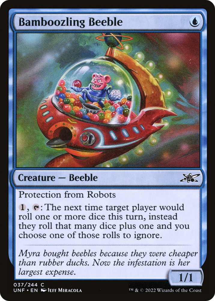 Bamboozling Beeble (UNF-037) - Unfinity