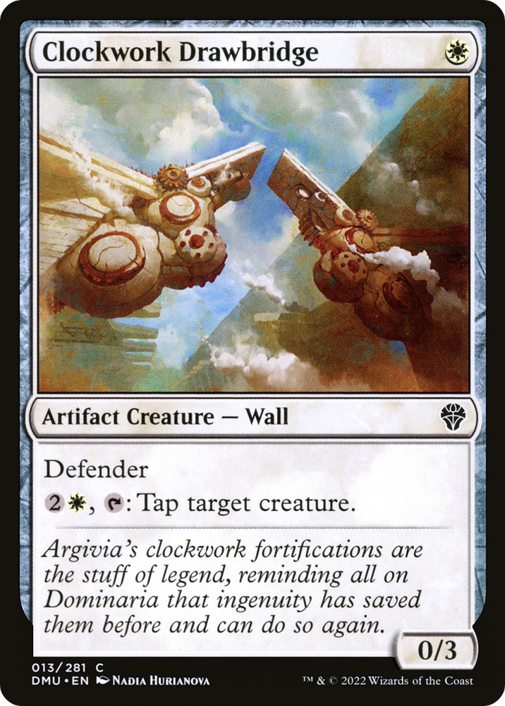 Clockwork Drawbridge (DMU-013) - Dominaria United