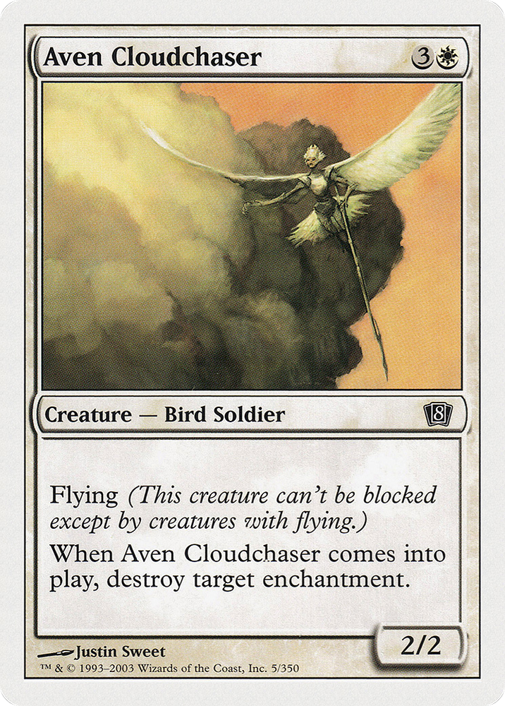 Aven Cloudchaser (8ED-005) - Eighth Edition