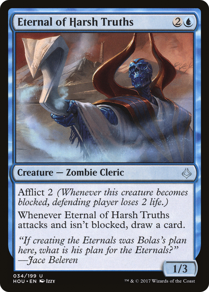 Eternal of Harsh Truths (HOU-034) - Hour of Devastation Foil