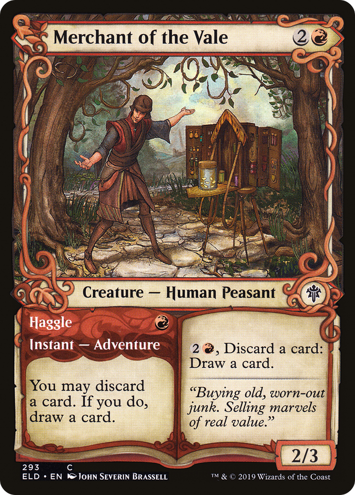 Merchant of the Vale (Showcase) (ELD-293) - Throne of Eldraine: (Showcase) Foil