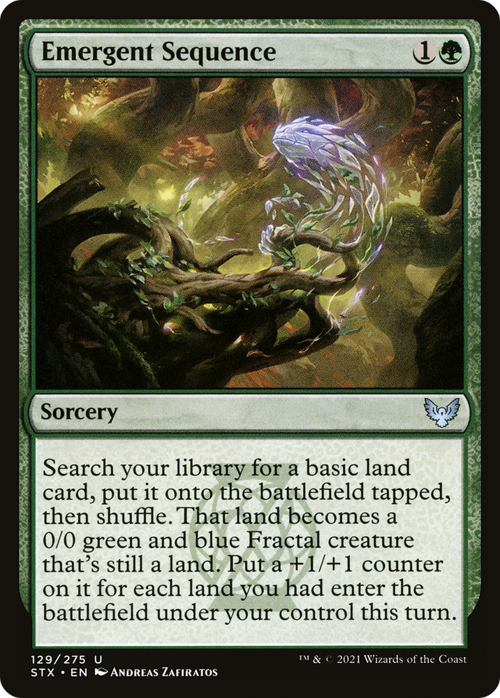 Emergent Sequence (STX-129) - Strixhaven: School of Mages