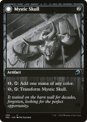 Mystic Skull (DBL-256) - Innistrad: Double Feature: (Double Faced Transform) Foil