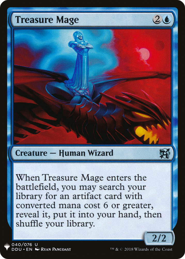 Treasure Mage (LIST-DDU-40) - The List