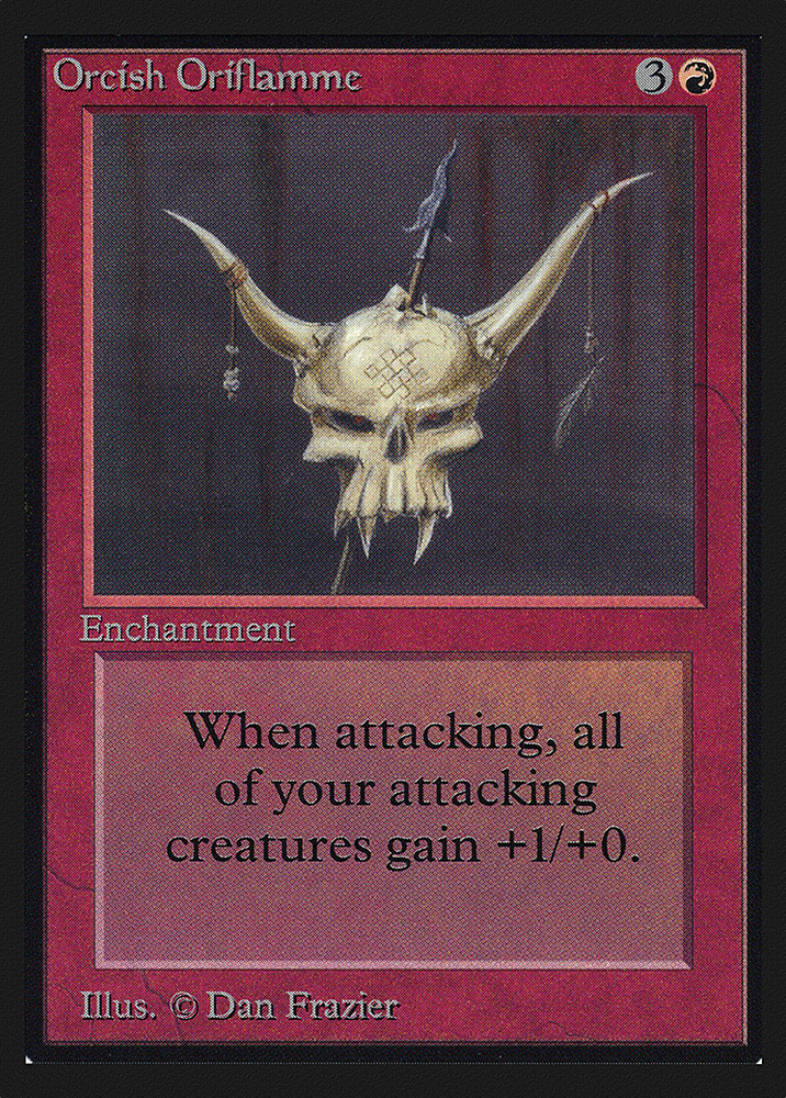 Orcish Oriflamme (IE) (IED-) - Intl. Collectors' Edition