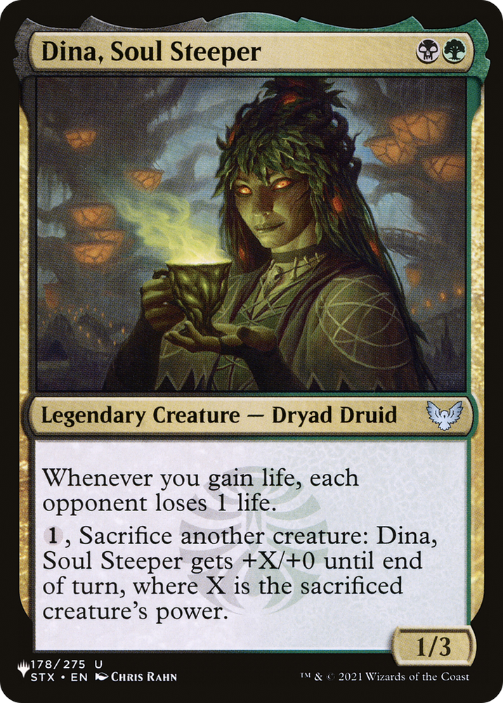 Dina, Soul Steeper (LIST-178/275) - The List