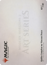 Kaldra Compleat // Kaldra Compleat (AMH2-061) - Modern Horizons 2 Art Series (Borderless) Foil