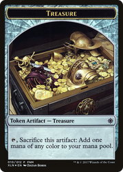 Vampire // Treasure (010) Token (FNM-010) - Friday Night Magic 2017 Foil