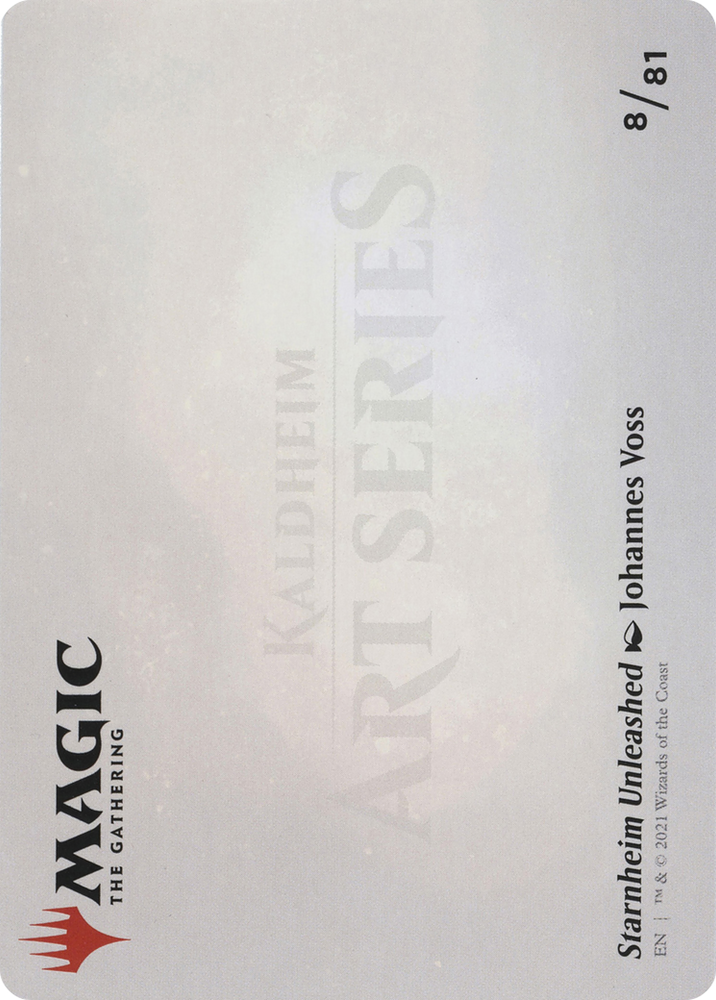 Starnheim Unleashed // Starnheim Unleashed (AKHM-008) - Kaldheim Art Series (Borderless) Foil