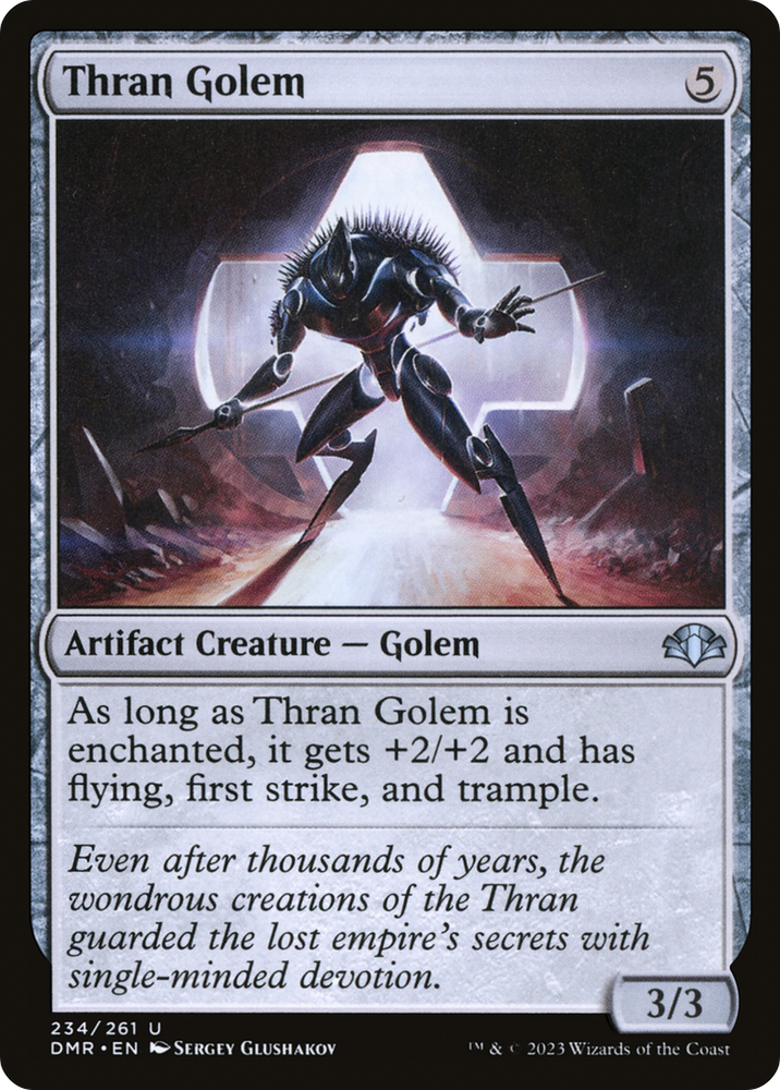Thran Golem (DMR-234) - Dominaria Remastered Foil