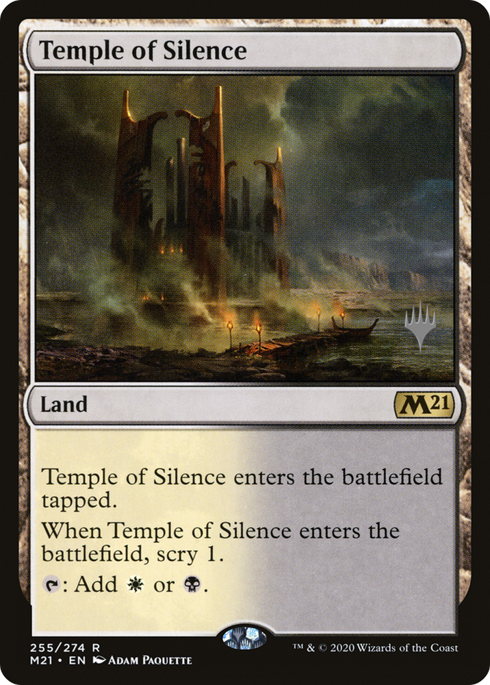 Temple of Silence (PPM21-255P) - Core Set 2021 Promos
