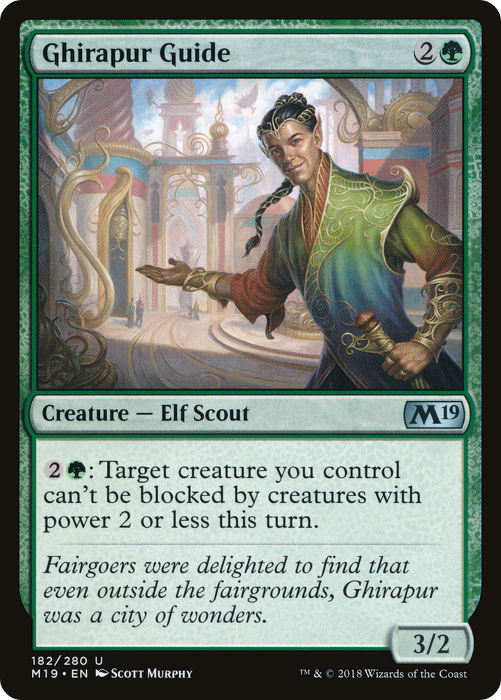 Ghirapur Guide (M19-182) - Core Set 2019 Foil