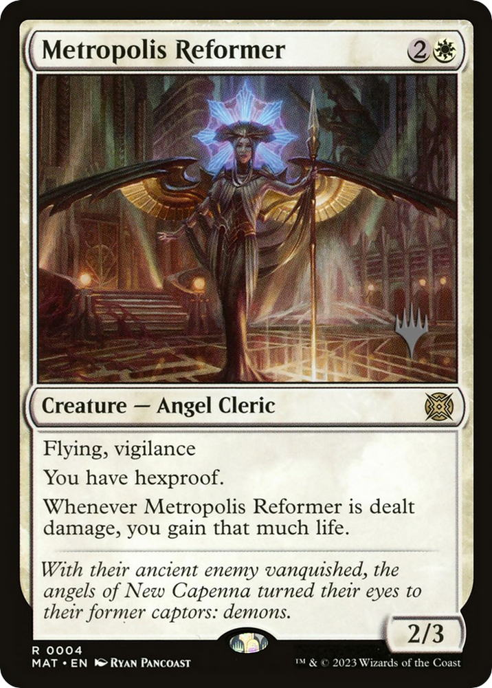 Metropolis Reformer (PPMKM-004) - March of the Machine: The Aftermath Promos