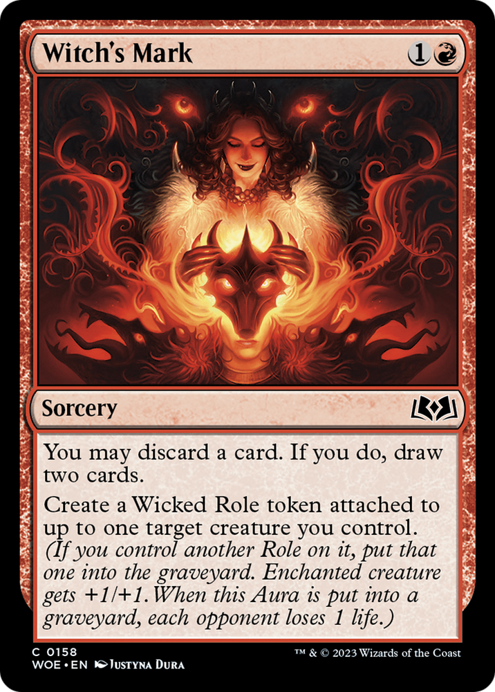Witch's Mark (WOE-158) - Wilds of Eldraine Foil