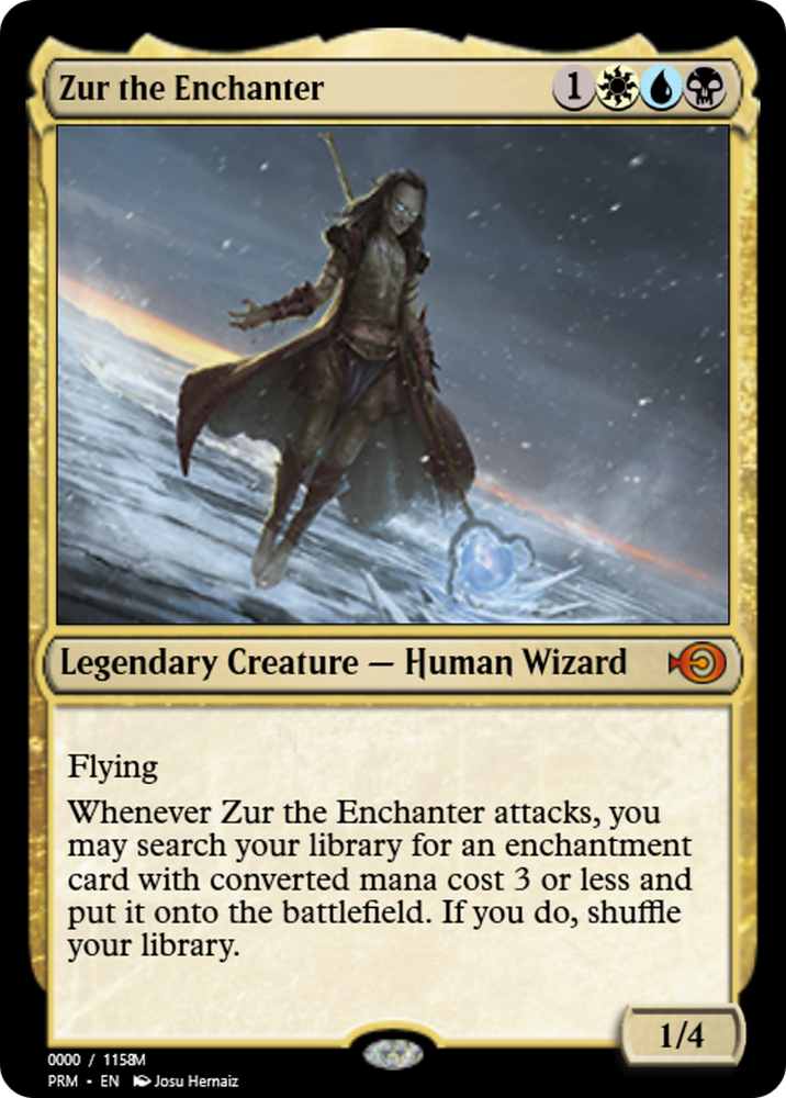 Zur the Enchanter (PRM-86196) - Magic Online Promos