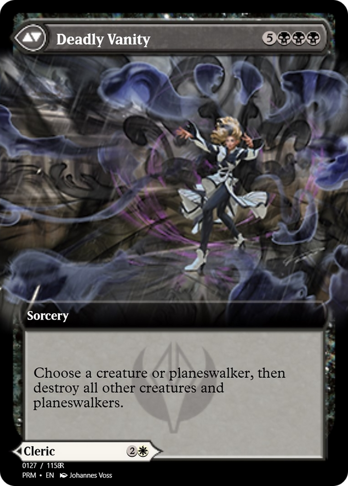 Selfless Glyphweaver // Deadly Vanity (PRM-90224) - Magic Online Promos Foil