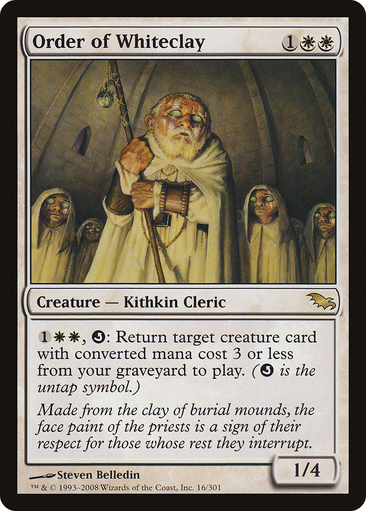 Order of Whiteclay (SHM-016) - Shadowmoor