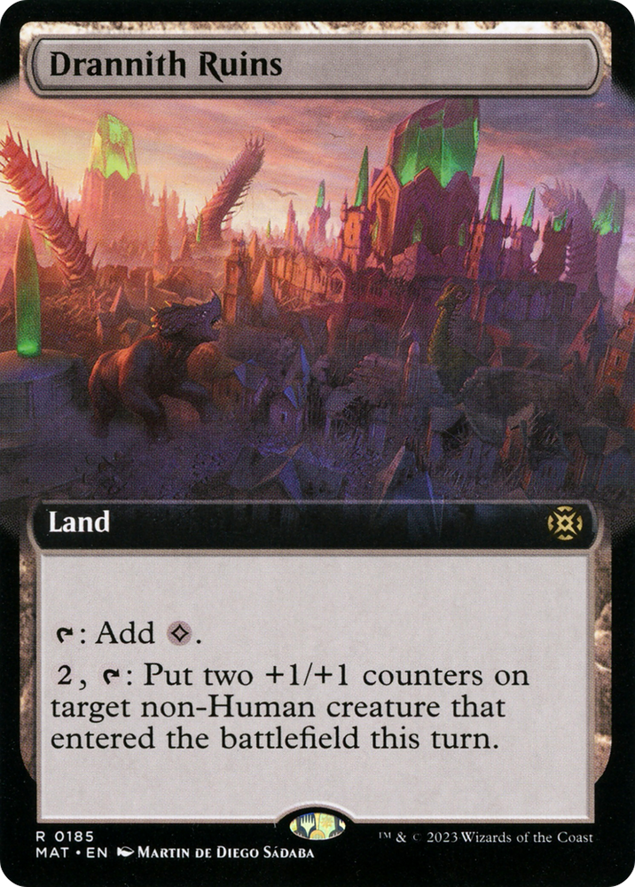 Drannith Ruins (Extended Art) (MAT-185) - March of the Machine: The Aftermath: (Extended Art)