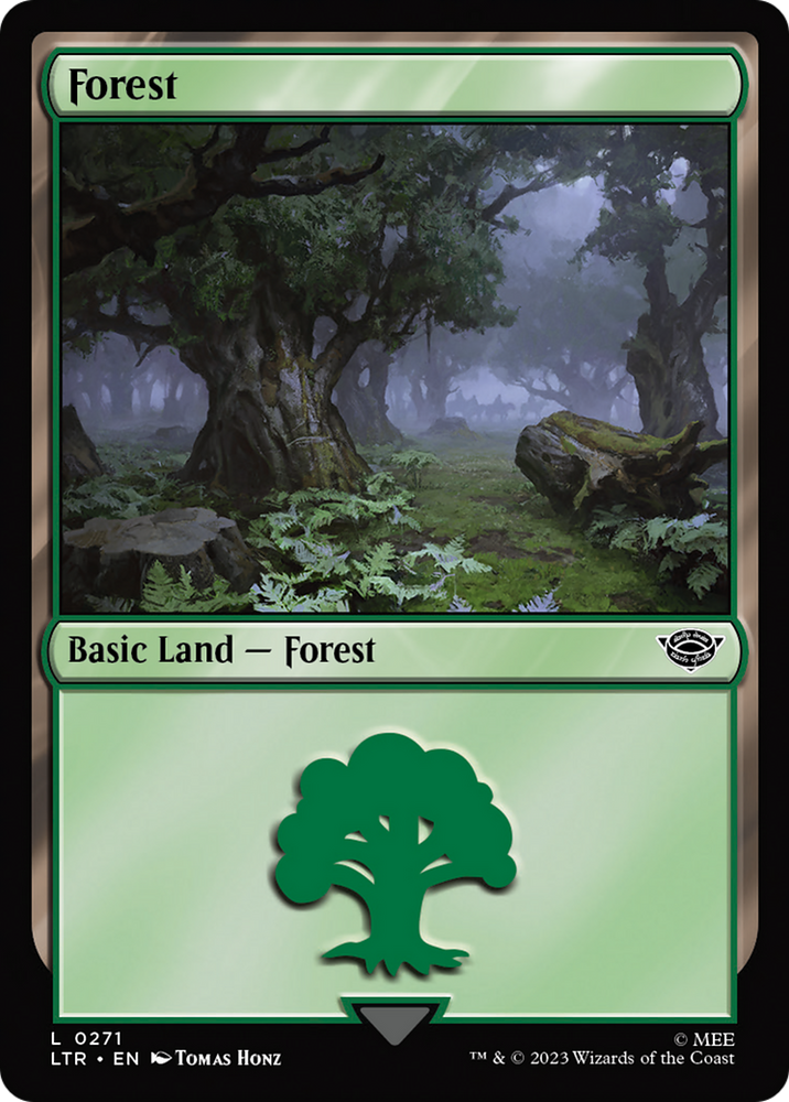 Forest (0271) (LTR-271) - The Lord of the Rings: Tales of Middle-earth Foil