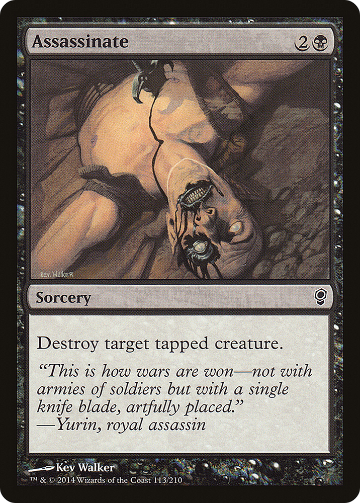 Assassinate (CNS-113) - Conspiracy Foil