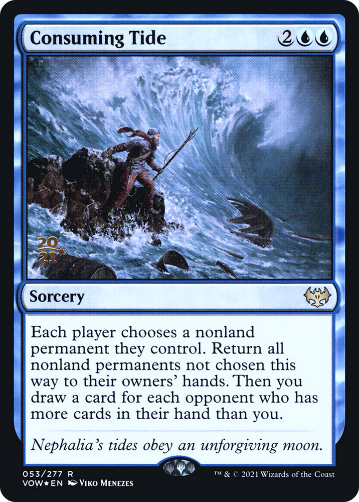 Consuming Tide (PRE-53S) - Innistrad: Crimson Vow Promos Foil