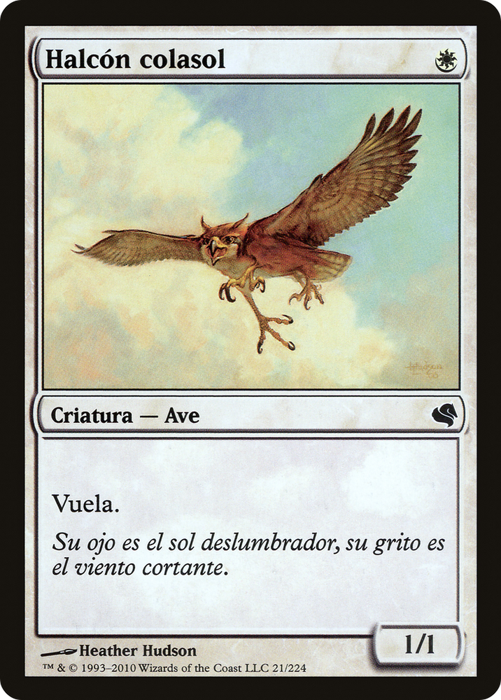 Suntail Hawk (Spanish) - "Halcon colasol" (PS11-021) - Salvat 2011