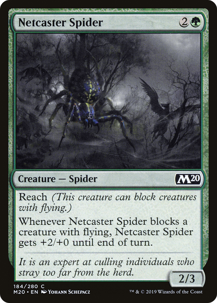 Netcaster Spider (M20-184) - Core Set 2020