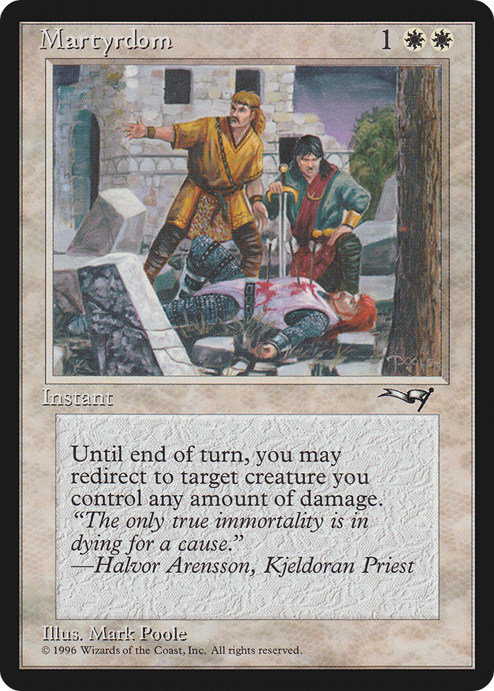 Martyrdom (Wounded on Ground) (ALL-10B) - Alliances